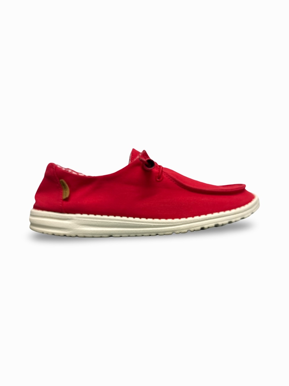 Hey Dudes Wendy Casual Slip-On Shoe Women’s 9 Red